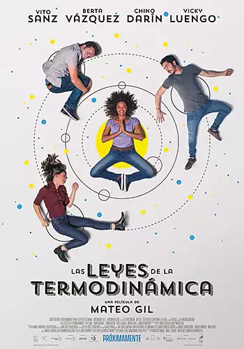 Pelicula Las leyes de la termodinmica, comedia, director Mateo Gil