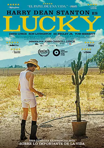 Pelicula Lucky VOSE, comedia drama, director John Carroll Lynch