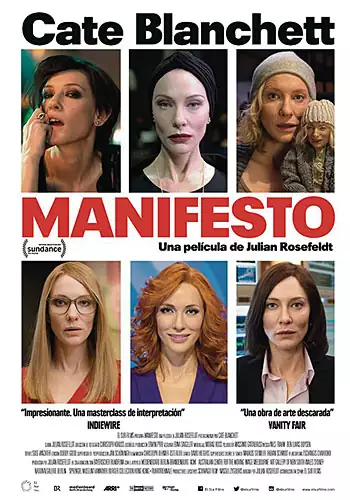 Pelicula Manifesto VOSE, drama, director Julian Rosefeldt