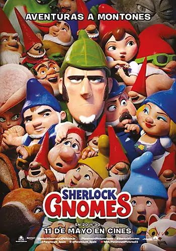 Pelicula Sherlock Gnomes, animacion, director John Stevenson