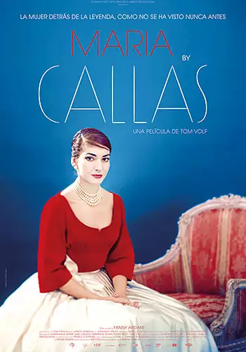 Pelicula Maria by Callas VOSE, documental, director Tom Volf