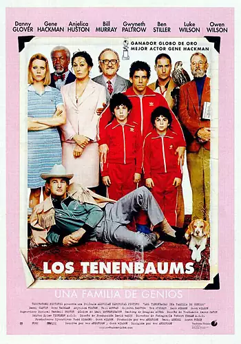 Pelicula Los Tenenbaums. Una familia de genios VOSE, comedia drama, director Wes Anderson