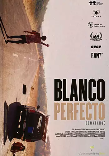Pelicula Blanco perfecto Downrange VOSE, thriller, director Ryuhei Kitamura