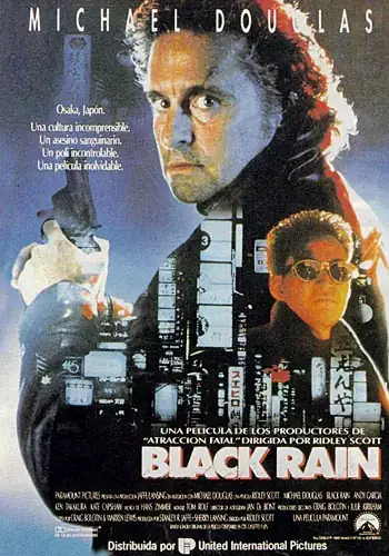 Pelicula Black rain VOSE, thriller, director Ridley Scott