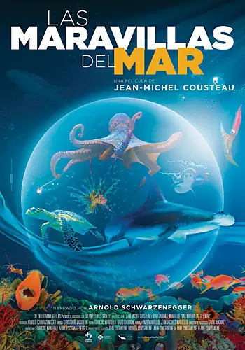 Pelicula Las maravillas del mar VOSE, documental, director Jean-Michel Cousteau y Jean-Jacques Mantello