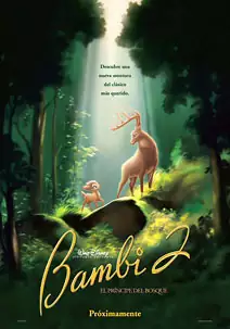 Pelicula Bambi 2. El prncipe del bosque, drama, director Brian Pimental
