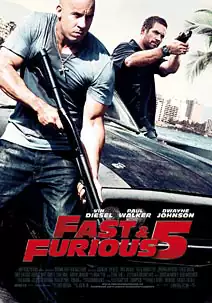 Pelicula Fast & Furious 5 4DX, accio, director Justin Lin
