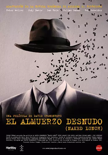 Pelicula El almuerzo desnudo VOSE, drama, director David Cronenberg