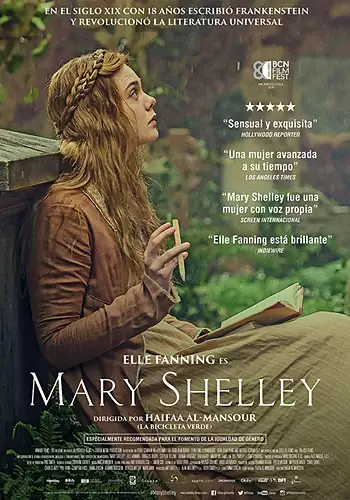 Pelicula Mary Shelley, drama, director Haifaa Al-Mansour