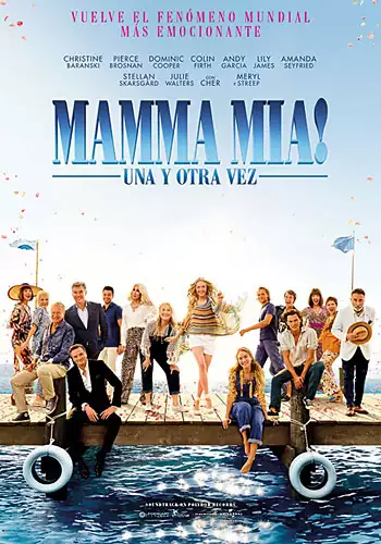 Pelicula Mamma Mia! Una y otra vez, comedia musical, director Ol Parker