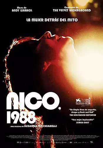 Pelicula Nico 1988, biografico, director Susanna Nicchiarelli