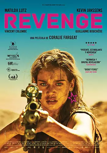 Pelicula Revenge VOSE, accio, director Coralie Fargeat