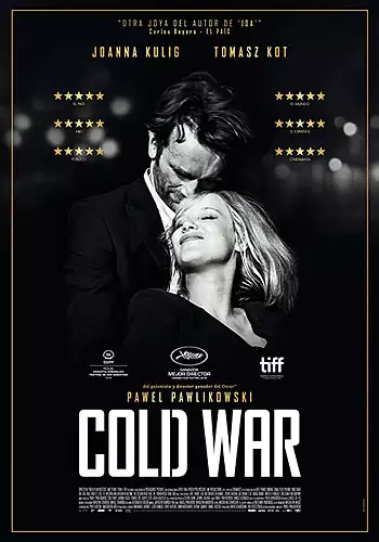 Pelicula Cold War VOSE, drama romantica, director Pawel Pawlikowski