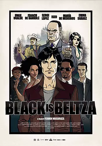 Pelicula Black is Beltza EUSK, animacion, director Fermn Muguruza