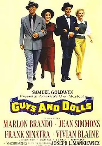 Pelicula Guys and Dolls Ellos y ellas VOSE, musical, director Joseph L. Mankiewicz