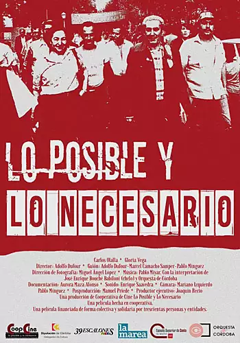 Pelicula Lo posible y lo necesario, documental, director Adolfo Dufour
