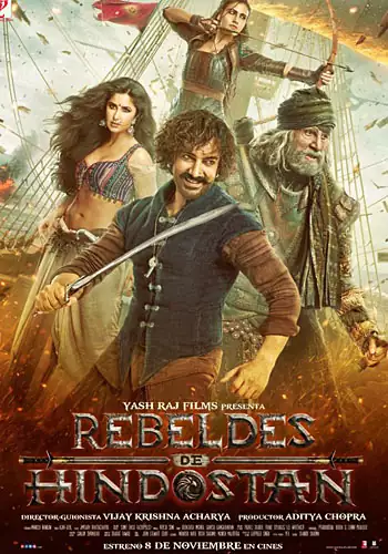 Pelicula Rebeldes de Hindostan VOSE, aventures, director Vijay Krishna Acharya