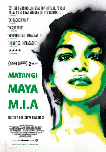 Pelicula Matangi / Maya / M.I.A. VOSE, documental musical, director Stephen Loveridge