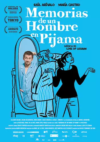 Pelicula Memorias de un hombre en pijama, animacion, director Carlos Fernndez de Vigo