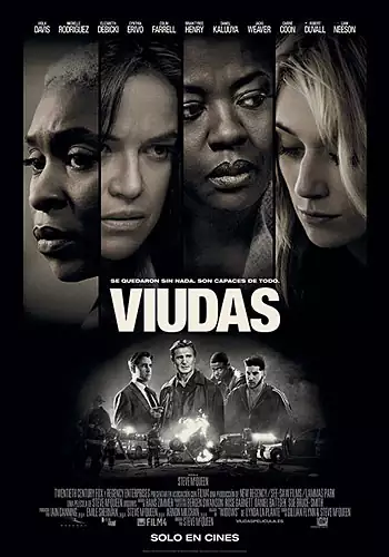 Pelicula Viudas VOSE, thriller, director Steve McQueen