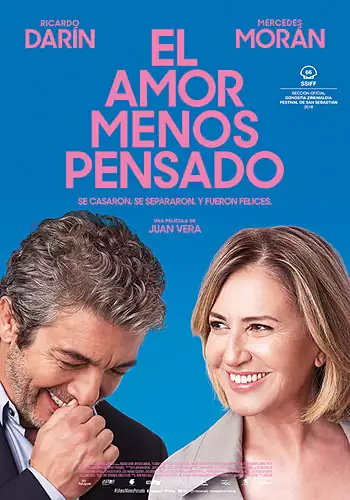 Pelicula El amor menos pensado, comedia romantica, director Juan Vera