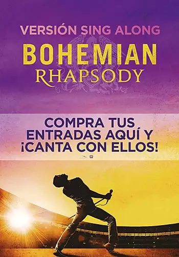Pelicula Bohemian Rhapsody: Sing Along, musical, director Bryan Singer