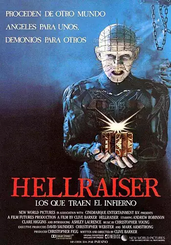 Pelicula Hellraiser VOSE, terror, director Clive Barker