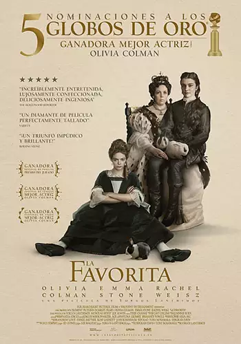Pelicula La favorita, drama, director Yorgos Lanthimos