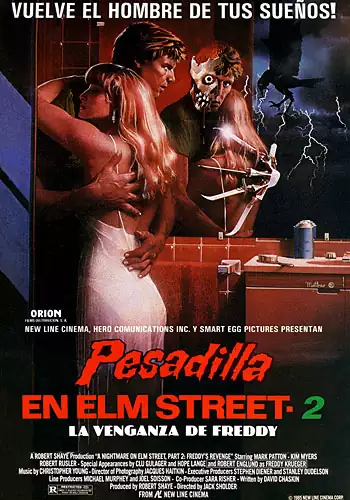 Pesadilla en Elm Street 2. La venganza de Freddy