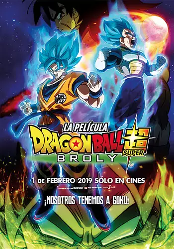 Pelicula Dragon Ball Super: Broly VOSE, animacio, director Tatsuya Nagamine