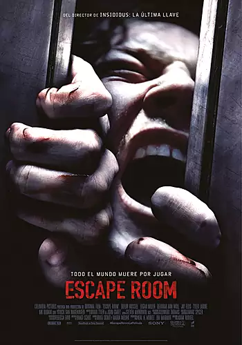 Pelicula Escape Room VOSE, thriller, director Adam Robitel