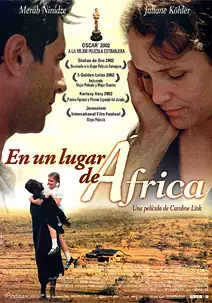 Pelicula En un lugar de África, drama, director Caroline Link