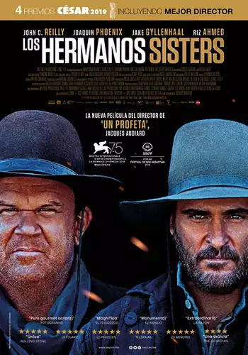 Pelicula Los hermanos Sisters VOSE, western, director Jacques Audiard