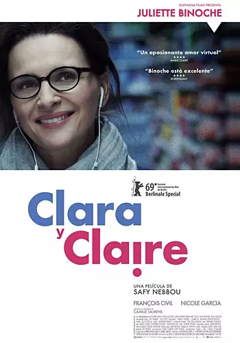 Pelicula Clara y Claire, drama, director Safy Nebbou