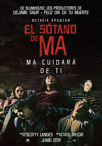 Pelicula El sótano de Ma VOSE, thriller, director Tate Taylor