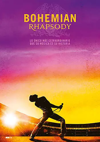 Pelicula Bohemian Rhapsody VOSE SCREEN X, biografico drama, director Bryan Singer