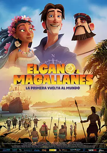Pelicula Elcano y Magallanes la primera vuelta al mundo, animacio, director Ángel Alonso