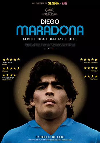 Pelicula Diego Maradona, documental, director Asif Kapadia