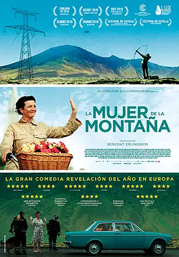 Pelicula La mujer de la montaña VOSC, drama, director Benedikt Erlingsson