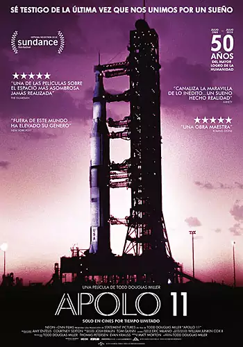 Pelicula Apolo 11 VOSE, documental, director Todd Miller