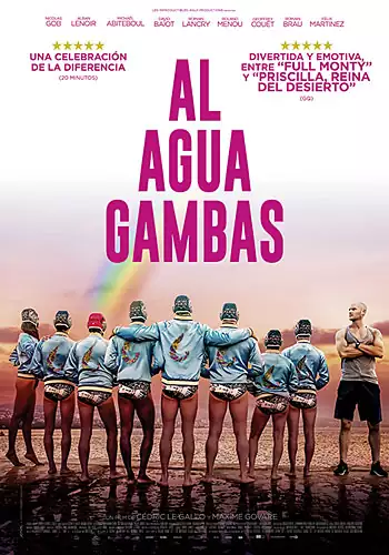 Pelicula Al agua gambas, comedia, director Maxime Govare i Cédric Le Gallo