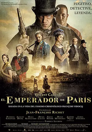 Pelicula El emperador de París, aventuras, director Jean-François Richet