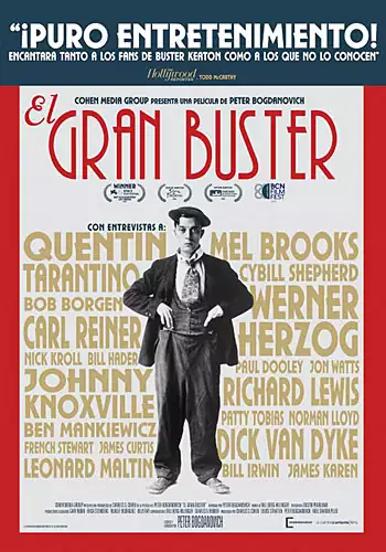 Pelicula El gran Buster, documental, director Peter Bogdanovich