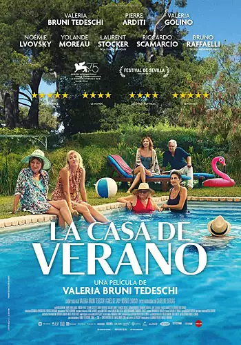 Pelicula La casa de verano, comedia drama, director Valeria Bruni Tedeschi