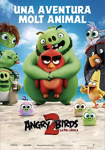 Pelicula Angry Birds 2. La pel·lícula CAT, animacion, director Thurop Van Orman y John Rice