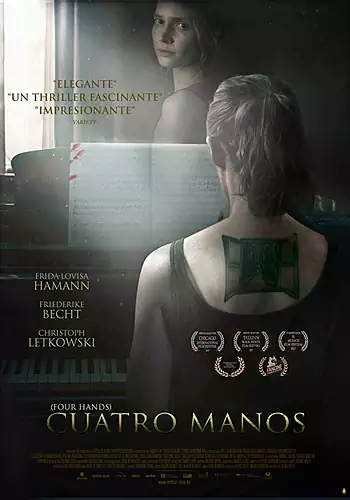 Pelicula Cuatro manos VOSE, thriller, director Oliver Kienle