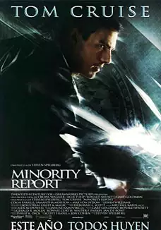 Pelicula Minority report, ciencia ficcio, director Steven Spielberg