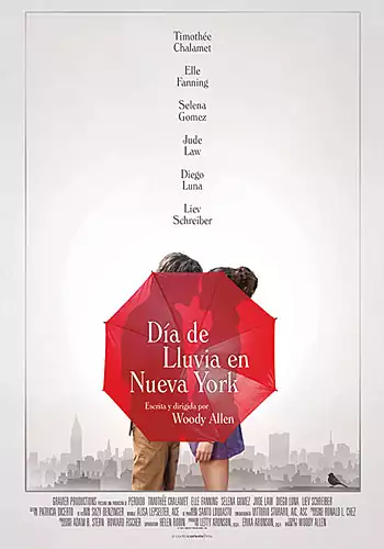 Pelicula Día de lluvia en Nueva York VOSC, comedia, director Woody Allen