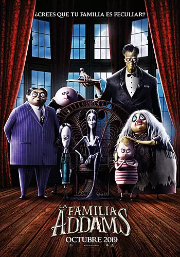 Pelicula La familia Addams 3D, animacio, director Conrad Vernon i Greg Tiernan