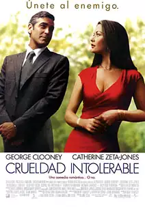 Pelicula Crueldad intolerable, comedia romantica, director Joel Coen i Ethan Coen
